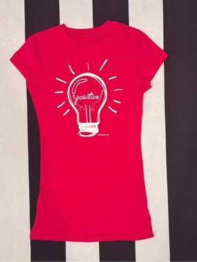 Splash Hot Pink Tee with White Logo